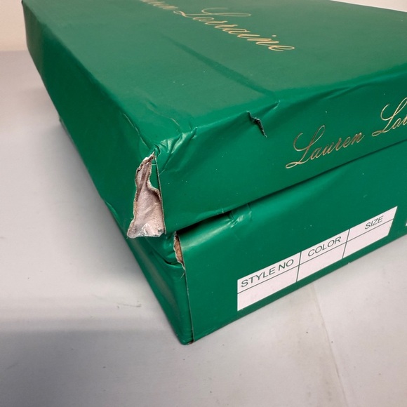 Lauren Lorraine Shoes Womens Size 9 Gold Martha Wedge Heels Sparkle Slide - Picture 8 of 8